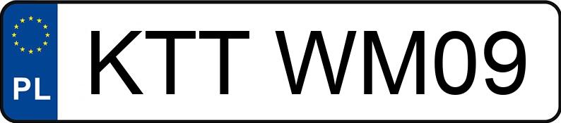 Numer rejestracyjny KTT WM09 posiada PEUGEOT PARTNER - KTTWM09