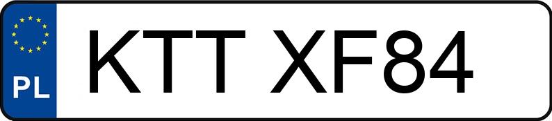 Numer rejestracyjny KTT XF84 posiada VOLKSWAGEN Caddy Diesel MR`05 E4 2.3t TDI - KTTXF84