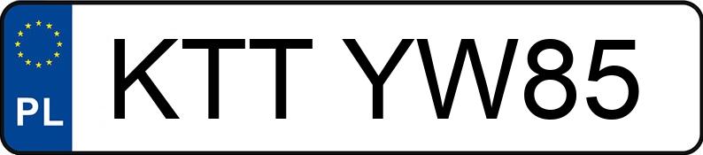 Numer rejestracyjny KTT YW85 posiada AIXAM City S Diesel MR`10 E5 Pack - KTTYW85