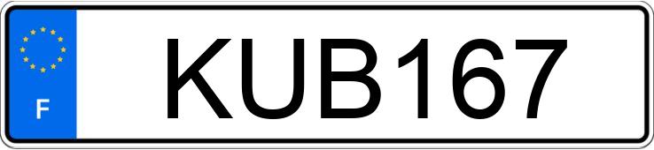 Numer rejestracyjny KUB167 posiada bmw E92 320i
