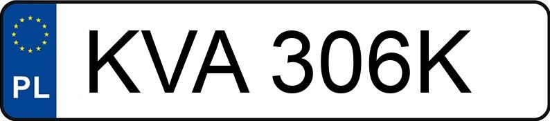 Numer rejestracyjny KVA 306K posiada OPEL Vectra B 2.0 MR`99 CD - KVA306K Numer rejestracyjny KVA 306K posiada OPEL Vectra B 2.0 MR`99 CD - KVA306K