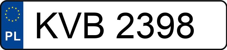 Numer rejestracyjny KVB 2398 posiada FIAT Croma 2.5 Kat. Croma 2.5 Kat. - KVB2398