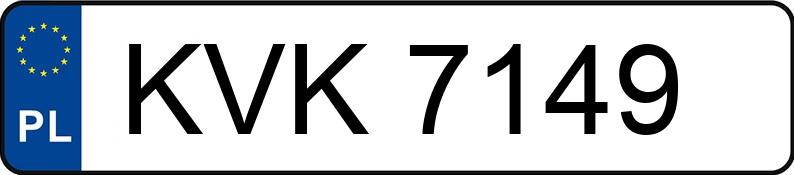 Numer rejestracyjny KVK 7149 posiada FIAT CINQUECENTO - KVK7149