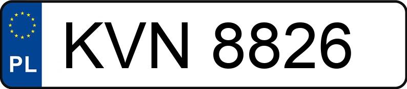 Numer rejestracyjny KVN 8826 posiada SKODA Felicia 1.3 MR`94 Family - KVN8826