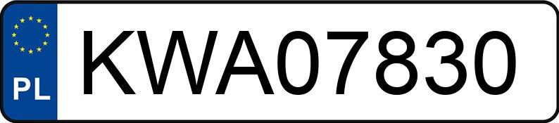 Numer rejestracyjny KWA 07830 posiada RENAULT Clio III 1.5 dCi MR`05 E4 Rip Curl - KWA07830