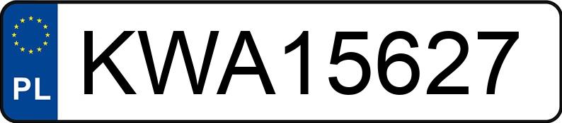 Numer rejestracyjny KWA 15627 posiada FIAT Seicento 0.9 Kat. Brush - KWA15627