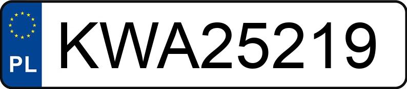 Numer rejestracyjny KWA 25219 posiada CHEVROLET Aveo III 1.2 16V MR`11 E5 LT+ - KWA25219