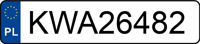Numer rejestracyjny KWA 26482 posiada RENAULT MASTER - KWA26482 Numer rejestracyjny KWA 26482 posiada RENAULT MASTER - KWA26482