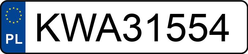 Numer rejestracyjny KWA 31554 posiada PEUGEOT 207 - KWA31554 Numer rejestracyjny KWA 31554 posiada PEUGEOT 207 - KWA31554