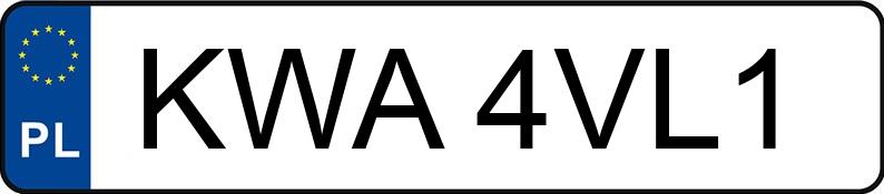 Numer rejestracyjny KWA 4VL1 posiada FSO-WARSZAWA 125P 1,5 - KWA4VL1