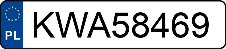 Numer rejestracyjny KWA 58469 posiada FIAT Seicento 1.1 Kat. MR`98 SX - KWA58469