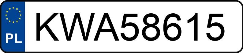 Numer rejestracyjny KWA 58615 posiada NISSAN Navara MR`16 E6 3.0t N-Guard - KWA58615