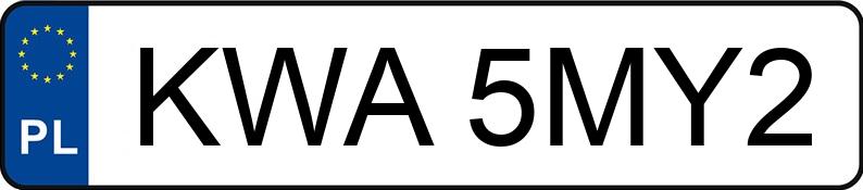 Numer rejestracyjny KWA 5MY2 posiada URSUS C 330 - KWA5MY2 Numer rejestracyjny KWA 5MY2 posiada URSUS C 330 - KWA5MY2