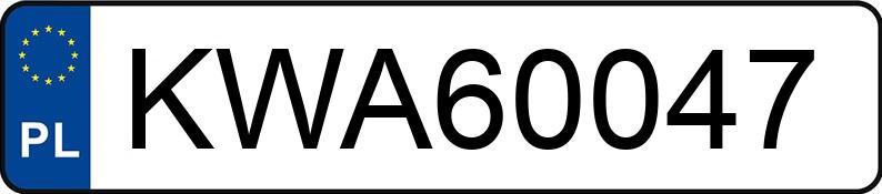 Numer rejestracyjny KWA 60047 posiada OPEL Astra II 2.0 MR`98 Turbo OPC - KWA60047 Numer rejestracyjny KWA 60047 posiada OPEL Astra II 2.0 MR`98 Turbo OPC - KWA60047