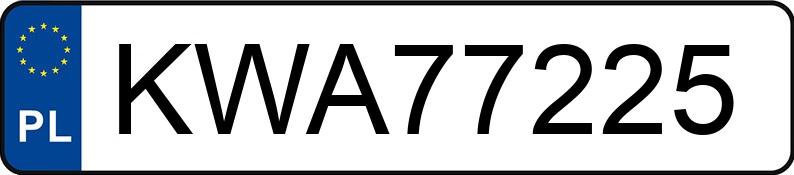 Numer rejestracyjny KWA 77225 posiada CITROEN C4 1.6 HDI MR`11 E4 Selection - KWA77225