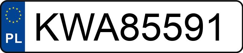 Numer rejestracyjny KWA 85591 posiada VOLKSWAGEN TOURAN - KWA85591 Numer rejestracyjny KWA 85591 posiada VOLKSWAGEN TOURAN - KWA85591