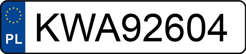 Numer rejestracyjny KWA 92604 posiada VOLKSWAGEN Golf IV 1.9 TDI MR`97 GTI - KWA92604 Numer rejestracyjny KWA 92604 posiada VOLKSWAGEN Golf IV 1.9 TDI MR`97 GTI - KWA92604