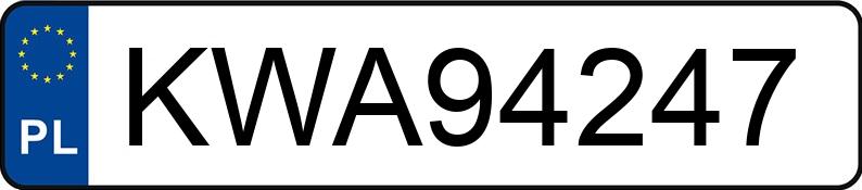 Numer rejestracyjny KWA 94247 posiada PEUGEOT 308 - KWA94247 Numer rejestracyjny KWA 94247 posiada PEUGEOT 308 - KWA94247