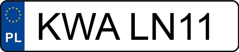 Numer rejestracyjny KWA LN11 posiada MERCEDES-BENZ C 200 - KWALN11