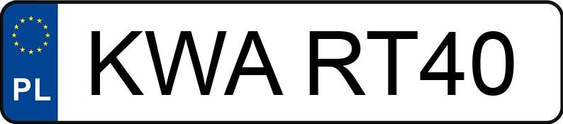 Numer rejestracyjny KWA RT40 posiada BMW 318 Touring Diesel Kat. MR`01 E3 E46 318 Touring Diesel Kat. MR`01 E3 E46 - KWART40