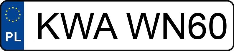 Numer rejestracyjny KWA WN60 posiada BMW X5 Diesel MR`10 E5 E70 xDrive40d Step - KWAWN60