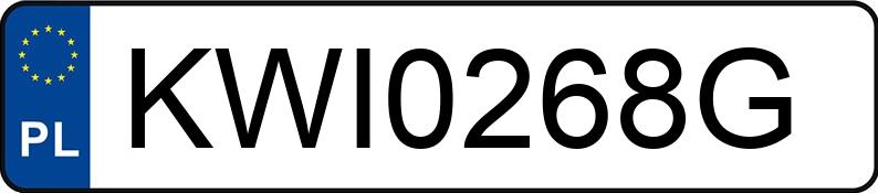 Numer rejestracyjny KWI 0268G posiada OPEL VIVARO - KWI0268G