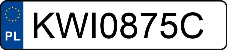 Numer rejestracyjny KWI 0875C posiada BMW 316i Kat. MR`98 E46 316i Kat. MR`98 E46 - KWI0875C