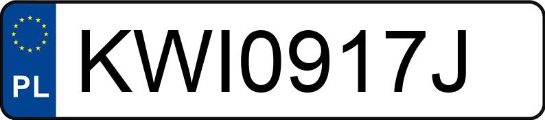 Numer rejestracyjny KWI 0917J posiada JAGUAR XF - KWI0917J Numer rejestracyjny KWI 0917J posiada JAGUAR XF - KWI0917J
