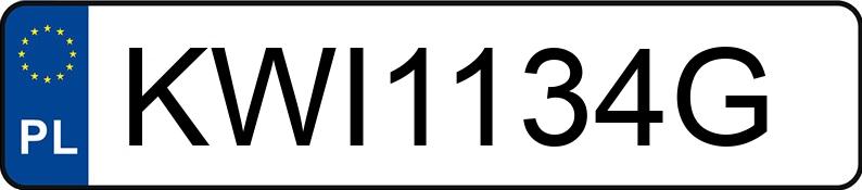 Numer rejestracyjny KWI 1134G posiada AUDI A4 LIMOUSINE - KWI1134G Numer rejestracyjny KWI 1134G posiada AUDI A4 LIMOUSINE - KWI1134G