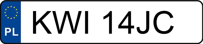 Numer rejestracyjny KWI 14JC posiada OPEL Astra 1.8i Kat. GL Aut. - KWI14JC Numer rejestracyjny KWI 14JC posiada OPEL Astra 1.8i Kat. GL Aut. - KWI14JC