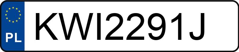 Numer rejestracyjny KWI 2291J posiada MERCEDES-BENZ GLC 250 MR`15 E6 X253 4Matic - KWI2291J