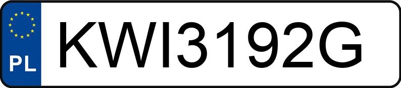 Numer rejestracyjny KWI 3192G posiada VOLKSWAGEN GOLF - KWI3192G Numer rejestracyjny KWI 3192G posiada VOLKSWAGEN GOLF - KWI3192G