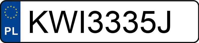 Numer rejestracyjny KWI 3335J posiada MAZDA CX-30 - KWI3335J