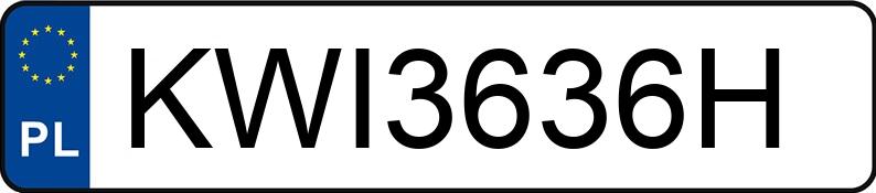 Numer rejestracyjny KWI 3636H posiada PEUGEOT 5008 - KWI3636H Numer rejestracyjny KWI 3636H posiada PEUGEOT 5008 - KWI3636H