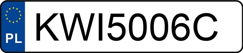 Numer rejestracyjny KWI 5006C posiada VOLVO S40 1.8 MR`04 E4 S40 1.8 MR`04 E4 - KWI5006C