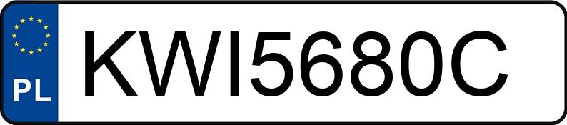 Numer rejestracyjny KWI 5680C posiada FORD MONDEO - KWI5680C