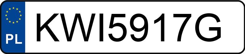 Numer rejestracyjny KWI5917G posiada BMW Seria 3 325i Kat. MR`01 E3 E46