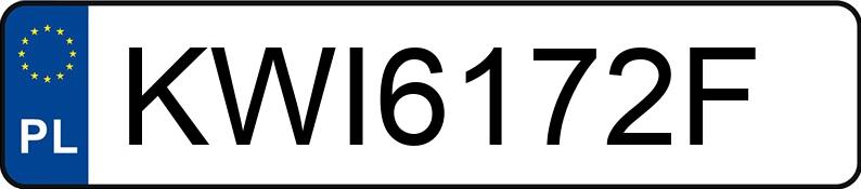 Numer rejestracyjny KWI 6172F posiada AUDI A6 LIMOUSINE - KWI6172F