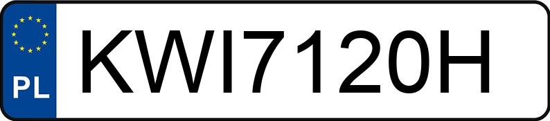 Numer rejestracyjny KWI 7120H posiada OPEL ASTRA - KWI7120H Numer rejestracyjny KWI 7120H posiada OPEL ASTRA - KWI7120H