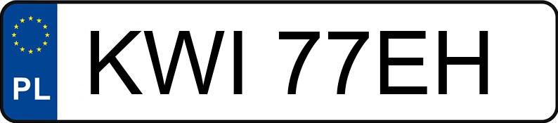 Numer rejestracyjny KWI 77EH posiada OPEL Vectra B 2.2 MR`99 E3 Elegance - KWI77EH Numer rejestracyjny KWI 77EH posiada OPEL Vectra B 2.2 MR`99 E3 Elegance - KWI77EH