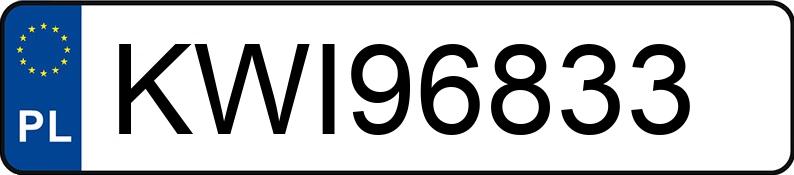 Numer rejestracyjny KWI 96833 posiada HONDA CIVIC - KWI96833 Numer rejestracyjny KWI 96833 posiada HONDA CIVIC - KWI96833
