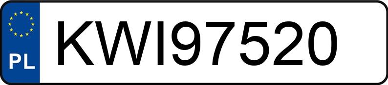 Numer rejestracyjny KWI 97520 posiada SUZUKI SX4 VVT MR`10 E5 Explore Aut. - KWI97520