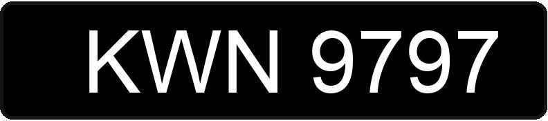 Numer rejestracyjny KWN 9797 posiada FORD FT 80 2.5 Diesel MR`92 2.4t Salut III - KWN9797