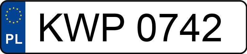 Numer rejestracyjny KWP 0742 posiada NIEWIADOW N 126 E - KWP0742 Numer rejestracyjny KWP 0742 posiada NIEWIADOW N 126 E - KWP0742