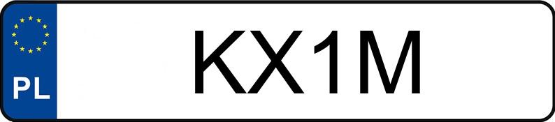 Numer rejestracyjny KX 1M posiada BMW 650 CI - KX1M