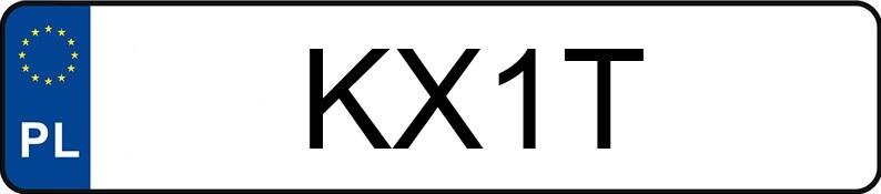 Numer rejestracyjny KX 1T posiada ALFA ROMEO Giulia 2.0 Turbo MR`16 E6 952 Veloce Q4 Aut. - KX1T
