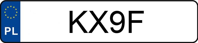 Реєстраційний номер KX 9F має CHEVROLET (USA) Equinox MR`18 E6 L - KX9F