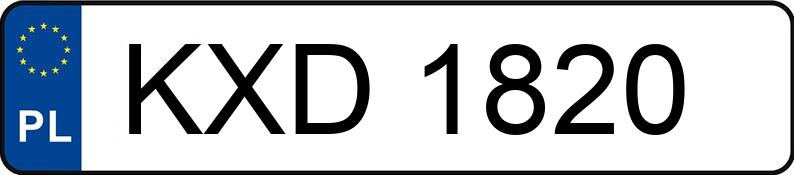 Numer rejestracyjny KXD 1820 posiada FIAT Ritmo 1.9 TD Ritmo 1.9 TD - KXD1820