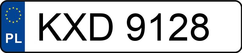 Numer rejestracyjny KXD 9128 posiada CITROEN ZX 1.9 Diesel Kat. MR`95 Avantage - KXD9128