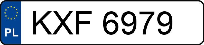Numer rejestracyjny KXF 6979 posiada DAEWOO NEXIA - KXF6979